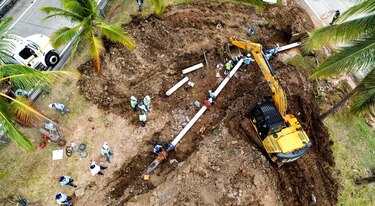 Cambian línea de 16 pulgadas que cruza el Corredor Sur