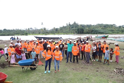 Cobre panamá suma nuevas contrataciones con jornadas de limpieza en Donoso y La Pintada