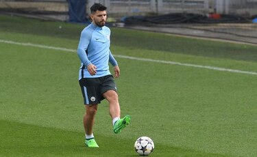 Sergio Agüero, en recuperación tras cirugía en la rodilla