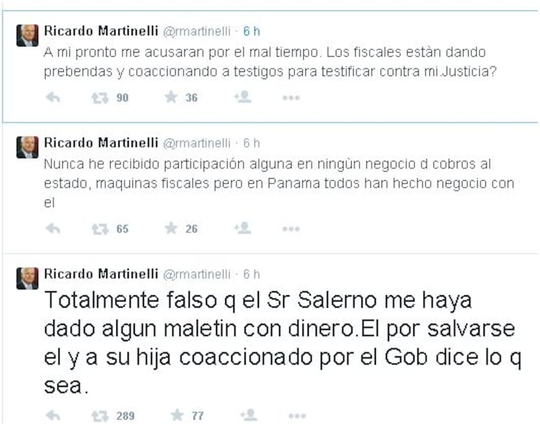 Cristóbal Salerno revela trama de corrupción en Cobranzas del Istmo