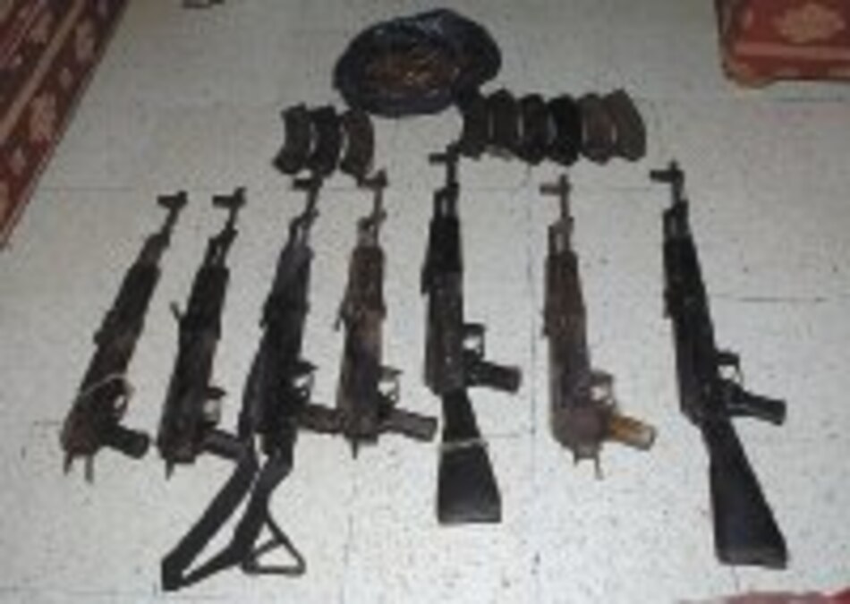 Hallan armas de guerra en barriada Dorasol