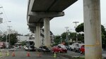 Varias zonas sin agua debido a rotura de tubería en la Transístmica