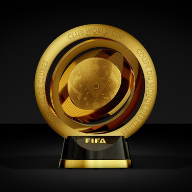 La FIFA presenta el trofeo para el ganador del Mundial de Clubes