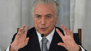 Brasil: Michel Temer dice que 'en 2017 derrotaremos la crisis'