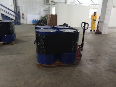 Fiscalía de Drogas ubica 140 tanques de precursores químicos para la elaboración de cocaína