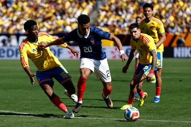 Doué y Thuram reivindican el poderío de Francia y preocupan a Colombia