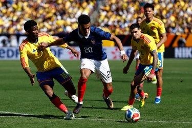 Doué y Thuram reivindican el poderío de Francia y preocupan a Colombia