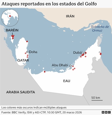 ¿Por qué los estados del Golfo no están tomando represalias contra Irán?