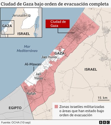 Israel inicia ‘una gran ofensiva militar’ terrestre para tomarse la Ciudad de Gaza