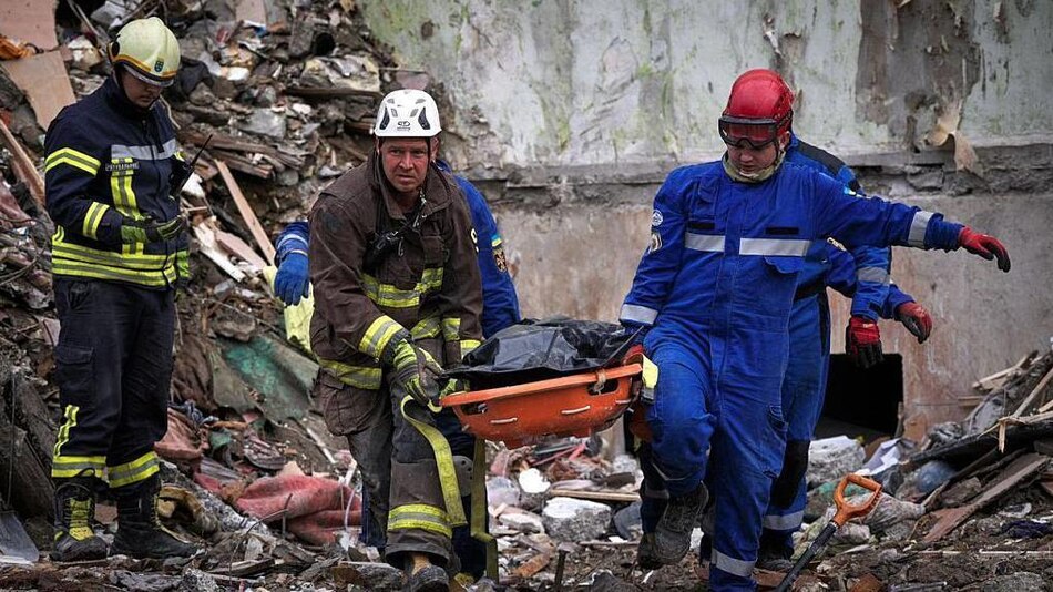 El gráfico que muestra cómo Rusia ha doblado sus ataques aéreos en Ucrania desde que Trump regresó al poder