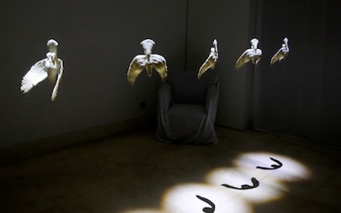 Palomas de cerámica en Damasco para no olvidar la guerra