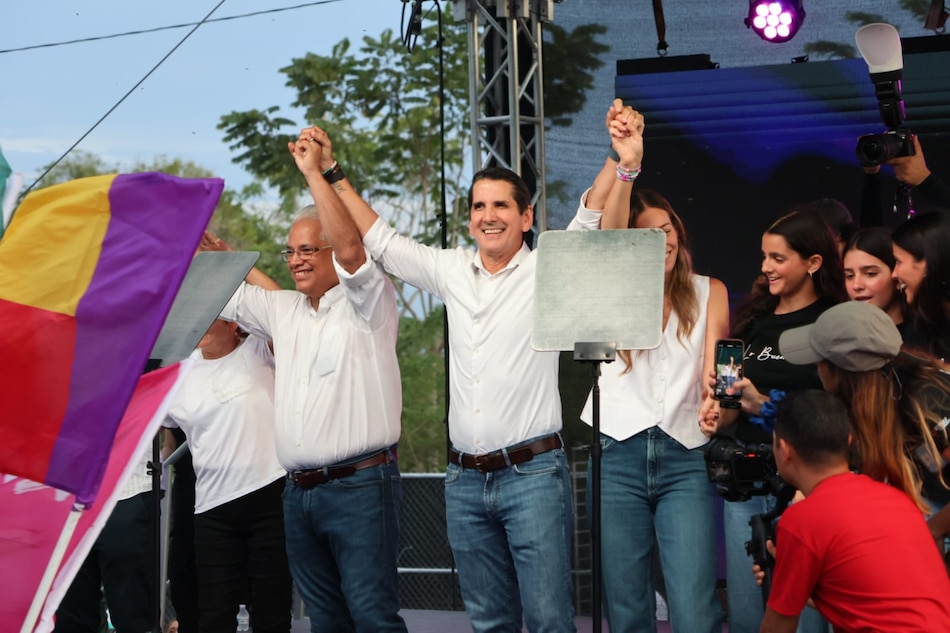 ‘Gobernaremos igual para todos’; Rómulo Roux desde el interior del país