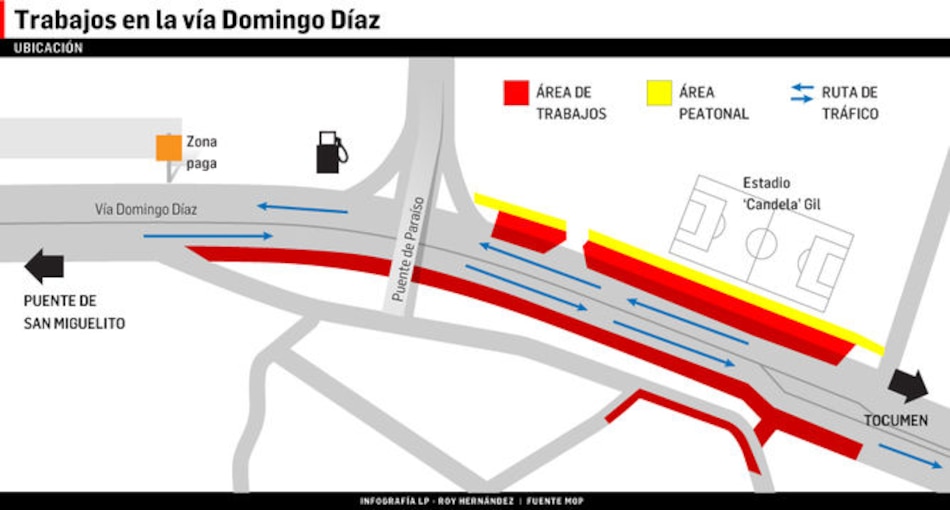 Continúan trabajos de reubicación de servicios públicos para estación Paraíso