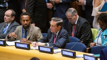 Cortizo y Ferrer destacan el multilateralismo como método para resolver conflictos