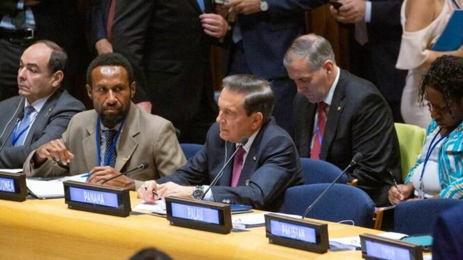 Cortizo y Ferrer destacan el multilateralismo como método para resolver conflictos