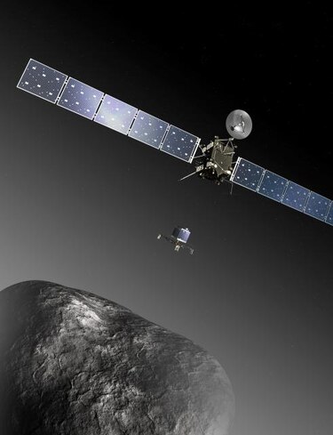 Sonda Rosetta despierta hoy de una hibernación de casi tres años