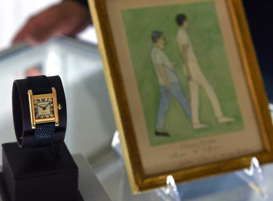 El reloj Cartier de Jackie Kennedy se subasta en Nueva York