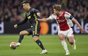 Cristiano anota, pero Ajax rescata empate 1-1 ante Juventus
