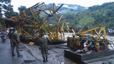 Cientos de evacuados en Colombia por emergencia en megaobra hidroeléctrica