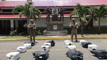 Decomisan 400 paquetes con droga en Guna Yala; los bultos fueron dejados en el mar