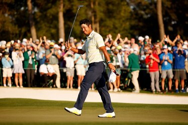 Matsuyama gana el Masters y es el primer campeón japonés de un Grand Slam
