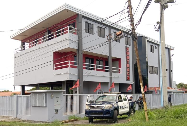 Fiscalía allana sede del Suntracs en Chiriquí