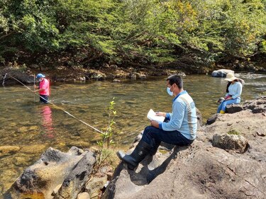 Realizan monitoreos de fuentes de agua que abastecen a potabilizadoras del país