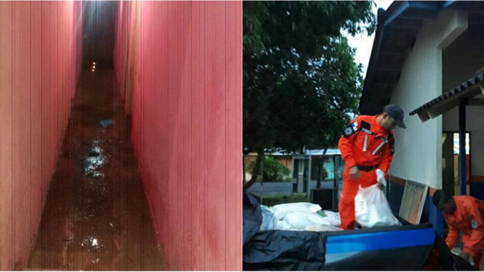 Más de mil afectados por inundaciones en la provincia de Los Santos