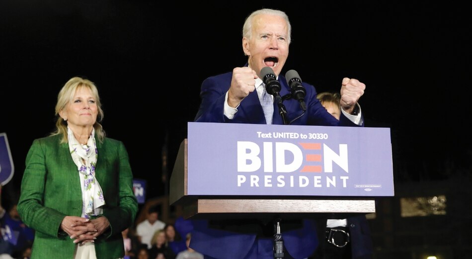 Joe Biden, su esposa, hijos y sus mascotas
