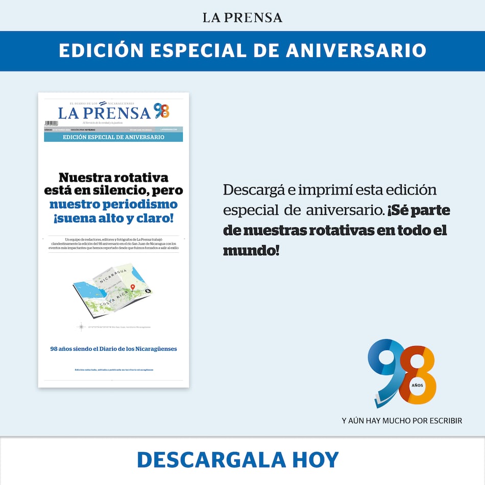 ‘La Prensa’ de Nicaragua llega a sus 98 años resistiendo desde el exilio