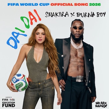 Shakira estrena ‘Dai Dai’, la canción del Mundial de 2026