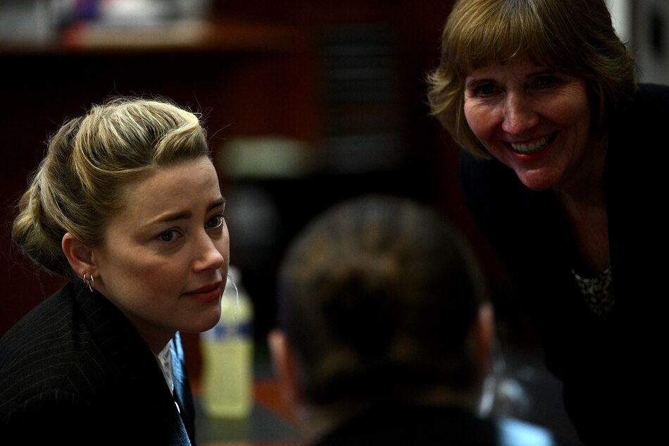 Abogados de Johnny Depp finalizaron el interrogatorio de la actriz Amber Heard