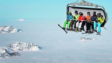 Esquí ‘low cost’ en los Alpes