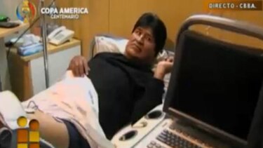 Evo Morales es dado de alta tras operación de rodilla