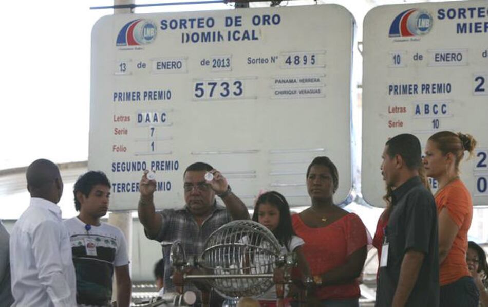 Lotería de Panamá obtiene $11.4 millones al mes tras pagar premios