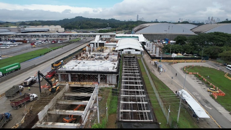 Metro de Panamá habilita nueva pasarela en Albrook como parte del avance hacia la Línea 3