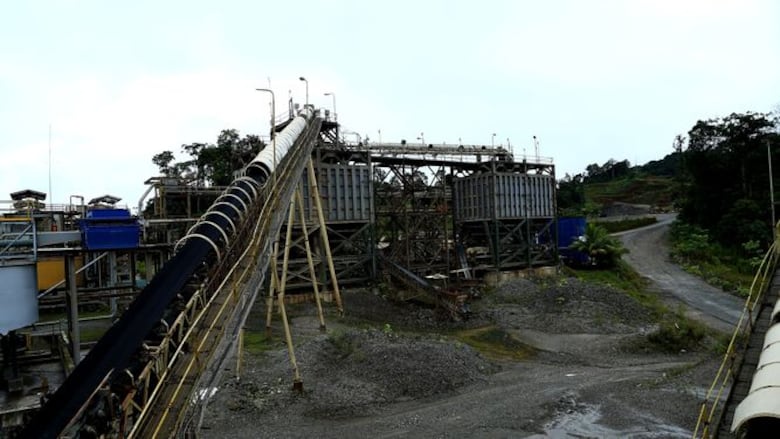 Las ruinas de Petaquilla