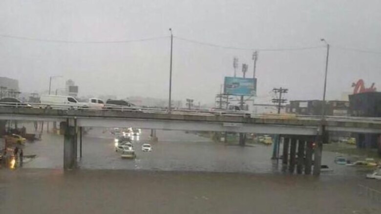 Mil personas afectadas por inundaciones en la ciudad capital