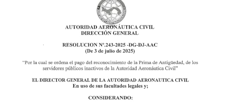 Después de años de espera, exfuncionarios de la AAC recibirán su prima de antigüedad