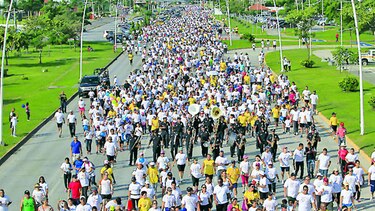 Evento familiar contra el cáncer