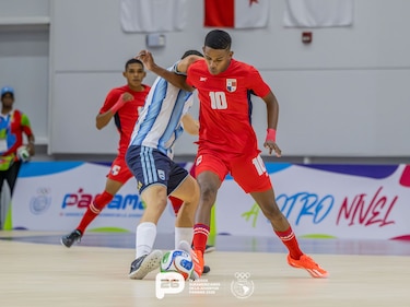 Brasil superó a Panamá en futsal de los Suramericanos 2026