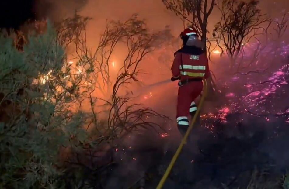 Más de 1,000 evacuados en el norte de España por incendios