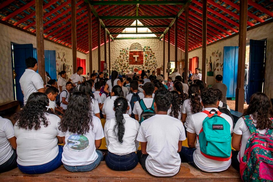 Archipiélago nicaragüense de Solentiname despide al poeta Ernesto Cardenal