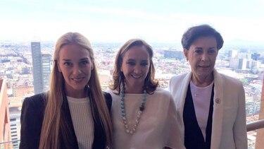 Esposa de venezolano Leopoldo López agradece expresiones de canciller mexicana