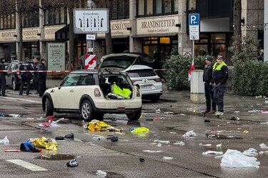 Al menos 28 heridos en un atropello masivo en Múnich a diez días de los comicios alemanes