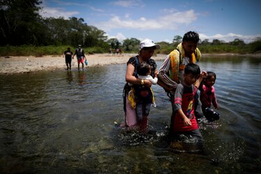 Tapón del Darién: 101 mil niños cruzaron la selva en cinco años