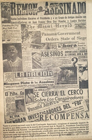 Policías, polleras y asesinato: la vida de José Antonio y el tratado Remón Eisenhower