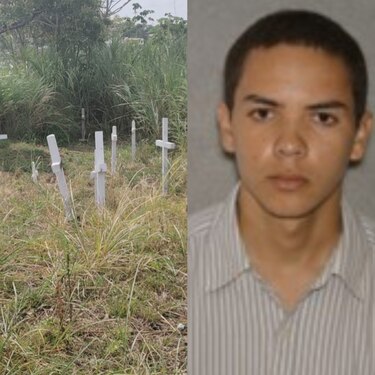 Buscan restos de joven desaparecido durante la invasión en el antiguo cementerio de Cerro Batea