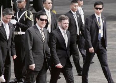 Presidentes llegan para transmisión de mando