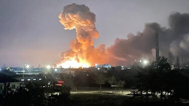 Rusia lanza contra Kiev un ataque masivo con misiles y drones